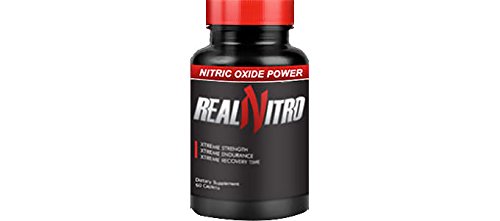 Realnitro nitric oxide power workout supplement qty 60
