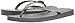 Ipanema Women's Glitter Ii Flip Flop, Grey/Silver, 9 M US