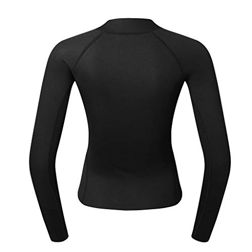 image for Tachiuwa Wetsuits Top Jacket Vest Womens 2mm Long Sleeve Shirt for Scu
