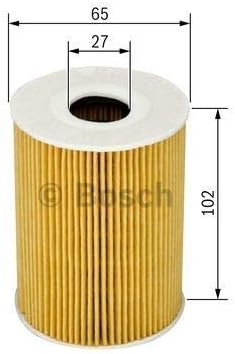 Bosch P9108 Car Oil Filter - Separates Soot and Metal Particles from Engine Oil - Provides Reliable Engine Lubrication - Image 5
