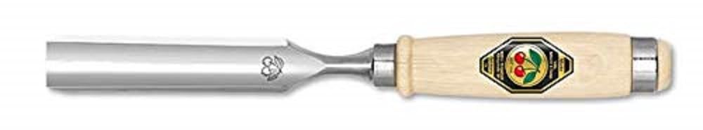 Kirschen 1431014 14 mm Number 1431 Firmer Gouge with Hornbeam Handle - Multi-Colour