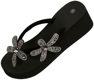Amazon.com | TOKYO-T Wedge Thong Sandals for Women Soft Cute