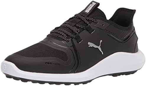 Amazon.com | Puma Men's 194542 Golf Shoe, Black Silver, 6.5 UK | Golf