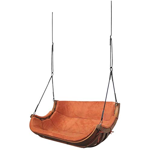 Hängesessel Doppel-Schaukelsessel Doppel Gartensessel Bezug Terracotta - (3713) – Bild 4