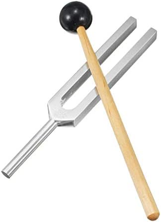 Tuning Fork-528HZ, Knocker, Instrument Tuner;The tuning fork check in distinguishing nature of deafness - sound transmission deafness,or sensorineural deafness