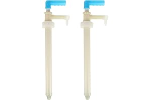 Cabilock Manual Oil Pump for Oil Transfer Fluid Transfer Hand Pump Portable Easy Operation Plastic Drum for Gasoline Diesel W