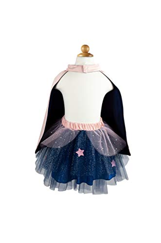 Great Pretenders Super-Duper Tutu, Cape & Mask Set for Girls, Size 4-6 | Superhero Dress-Up for Kids