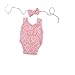CUTEBBPHOTO Baby Girl Photography Props Infant Cute Newborn Vest Lace Romper Bodysuit Pictures Monthly Photo Shoot Outfits