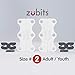 Zubits Magnetic No Tie Shoe Closures for Adults, Kids, and Seniors (2 In Pack)