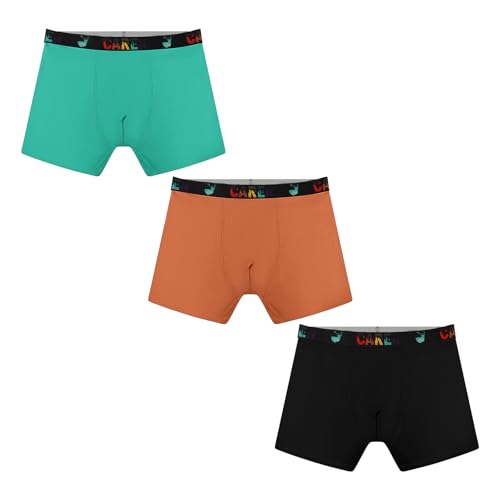 Carer 3 Piece Incontinence Boxers for Boys | Washable Cotton Underwear with Absorption 100ml | Ideal for Mild Bedwetting and Urinary Incontinence | Size 122-128 | Ropa Interior de Algodón Lavable | Ideal para Leve Enuresis y Incontinencia Urinaria | Talla 122-128