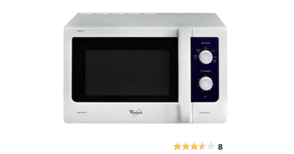 Whirlpool - Microondas Mwd202Wh, 18L, Grill, Mecanico : Amazon.es: Hogar y  cocina