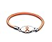 Gun Violence/Mass Shooting Awareness Orange Ribbon Stretch Bracelet in a Bag. March for Our Lives Bracelet (1 Bracelet)