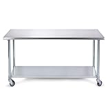 ARKSEN 48 in X 24 in Universal NSF Workstation Work