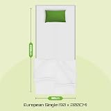Starlight Beds European Single Waterproof Mattress 90x200 cm view 2