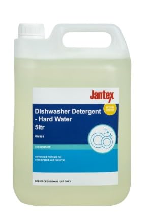 Jantex Pro Hard Water Dishwasher Detergent 5 Litre, Pack Quantity: 1 x 5Ltr, GM981