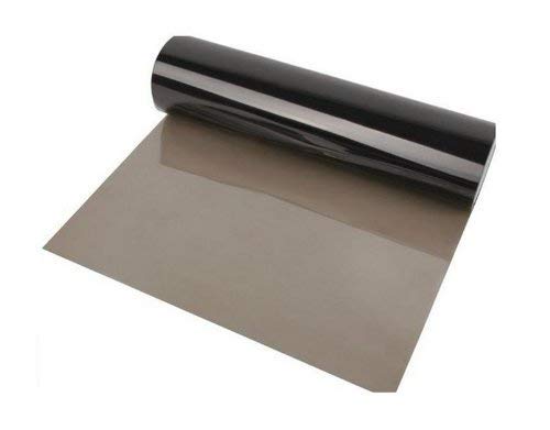 12"x40" Light Black Auto Car Sticker Smoke Fog Light Headlight Taillight Tint Film Sheet