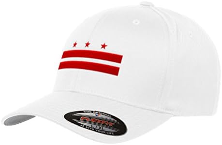 Chicago Flag Hats Washington D.C. Official Flag Flexfit Hat 6277