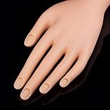 Multibao Practice Nail Art Hand Movable Fake Fingers Acrylic Gel False Tip view 6