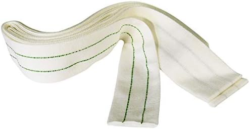 Comfifast Multi-Stretch Elasticated Elastic Tubular Bandage - for Medium Limbs, Green Line 5cm (for Limb Circumference 10-25cm) - 5m Length