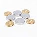 Mirror Screws,Brass Cap Decorative Mirror Nails,1