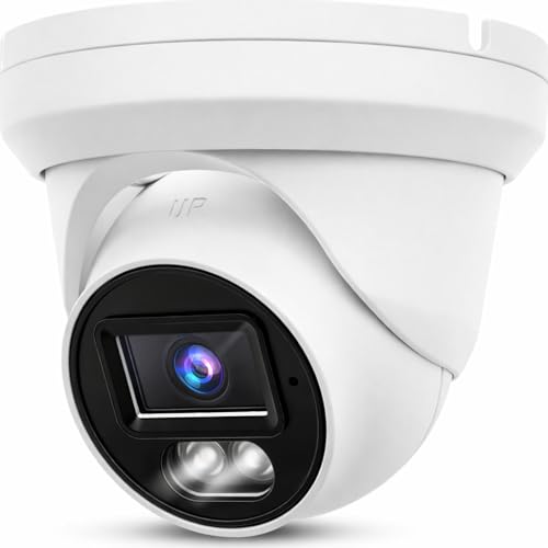 Real HD 4K PoE IP Turret Camera