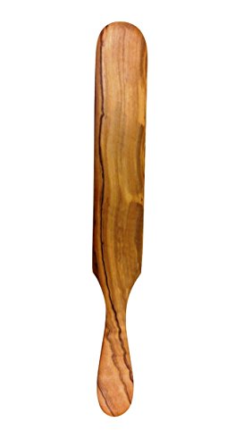 Scanwood Olive Wood Utensil (Pancake and CrÃªpe Spatula 14.4")