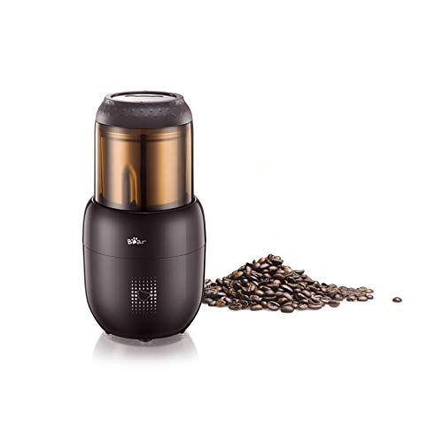 Bear Kaffeemühle mit Edelstahl-Klingen, 300 W, leistungsstarke Mühle