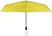 Crown Coast Yellow With Sky Travel Umbrella - 60 MPH Windproof Lightweight for Men Women and Kids, Compact Travel Umbrellas in Multiple Colors