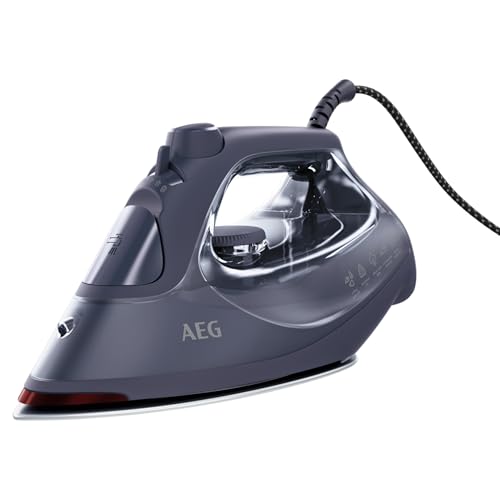 SI6-1-4MN Plancha de Vapor, 2500W, Golpe de Vapor 200g/min, Vapor Continuo 40g/min, Función Antigoteo y Antical, Suela Cerámica, Sensor Apagado, Calentamiento Rápido, 330ml, Azul