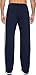adidas Men's Essentials 3 Stripe Regular Fit Fleece Pants, Collegiate Navy/White, XX-Large