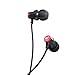 BRAINWAVZ Delta Earbuds Noise Isolating Earphones w/Microphone in Ear Bass All Metal Buds (Black)