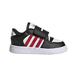 adidas Kids Break Start Sneaker, Black/Team Power