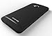 SUPCASE Premium Ultra Slim Fit TPU Case for HTC One M7 Smartphone (Black, Free Screen Protector Included)
