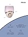 Amerelle Motion Sensor Night Light, 2 Pack - LED Plug In Night Light With Sensor That Lights Up When It Auto Detects Motion - Wide 100 Degree Detection Zone - Ideal for Bathroom & Nursery - (73092CC)