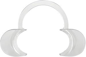 Cheek Roller C Shape Mouth Opener Lip Retractors for Adults White Attractive