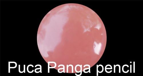 Creamy Lip Perfecting Pencil Puca Panga with Sheer Sheen - light nude pink with a touch of sheer light golden sheen - long lasting lip color - Morpho Cosmetics