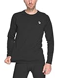 Baleaf Men’s Heavyweight Thermal Shirt Fleece Baselayer Long Sleeve Crewneck Top