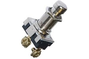 PHILMORE LKG Heavy Duty Utility AC Push Button Momentary Switch - SPST : 30-1426
