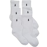 Polo Kids Socks for Boys Crew with Polo Player 2-12 Years