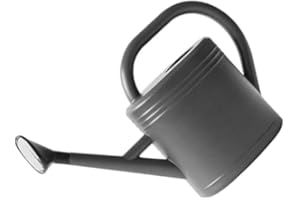 8L Garden Watering Can with Large Capacity and Long Spout Outdoor Plastic Water Can with Stainless Steel Sprinkler Head for H