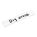 Juvale Magnetic Tape Roll - Rewritable Magnetic Dry Erase Whiteboard Roll, 1 Inch x 25 Feet, White