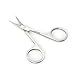 Stainless Steel Eyebrow Moustache Facial Nose Ear Hair Curved Edge Scissors