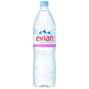 伊藤園 Evian(エビアン) ミネラルウォーター 1.5L×12本 [正規輸入品]