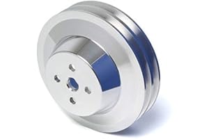 CVF RACING Water Pump Pulley for Small Block Ford - 289, 302, 351W V-Belt