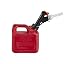GARAGE BOSS GB310 Briggs and Stratton Press 'N Pour Gas Can, 1+ Gallon, Red variant