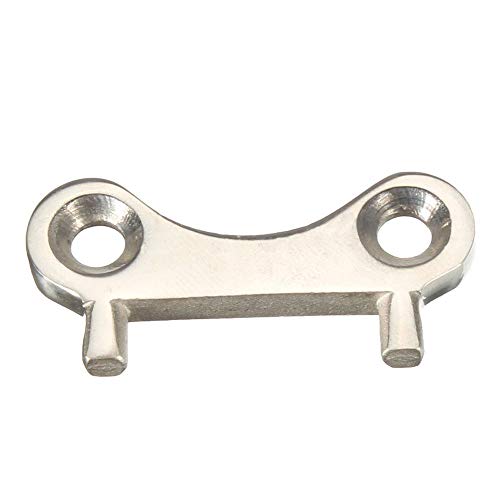 Highmoor Marine Boat Deck Fuel Boat Deck Fill/Filler with Key Cap 1.5", 316 Stainless Steel Gas Fuel Tank Boat, Yacht, Caravan, Campervan