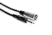 Hosa STX-105M 1/4" TRS to XLR3M Balanced Interconnect Cable, 5 Feet primary
