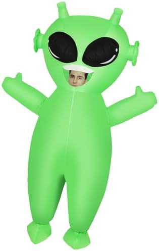 Amazon.com: Morph Kids Alien Inflatable Costume, Alien Costume