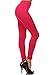 Leggings Mania Women's Fleece Lined Soft Stretchy Leggings with Waistband - Solid Colors