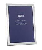 Beautiful Satin Silver Colour A4 / Certificate / Picture Photo Frame - Portrait Or Landscape - 21 X 29.7 Cm